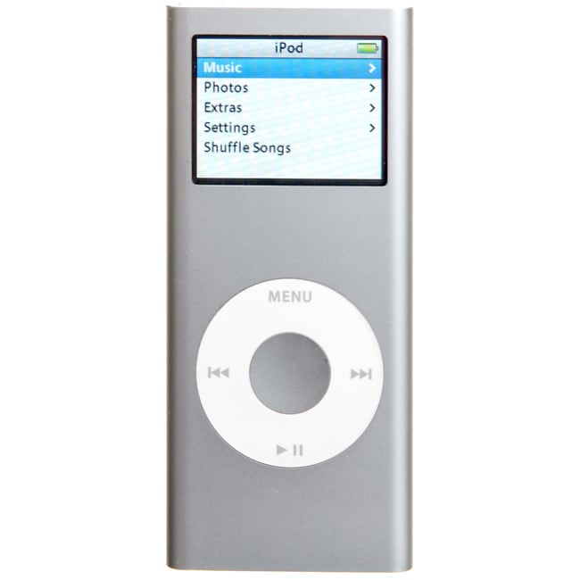 Apple iPod nano 4GB 2nd Generation Silver (Refurbished) - 10547107 ...