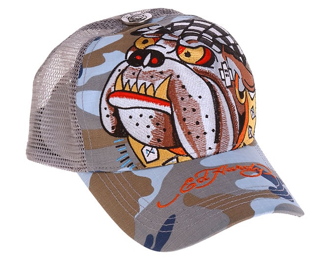 ed hardy trucker hat
