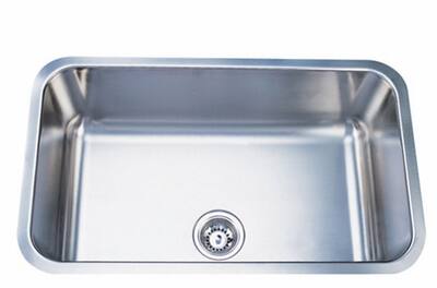 Elongated Stainless Steel 30-inch Undermount Kitchen Sink