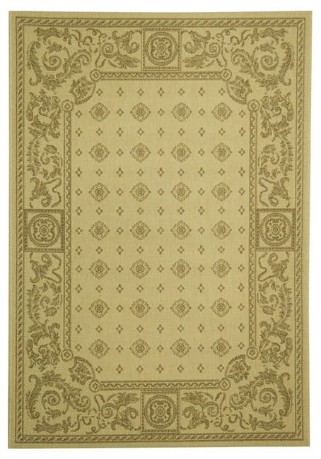 Safavieh Beaches Natural/ Brown Indoor/ Outdoor Rug (2'7 x 5')