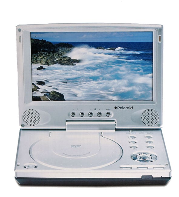 Polaroid PDV0801AU 8inch Portable DVD Player w/ 30 built in Video
