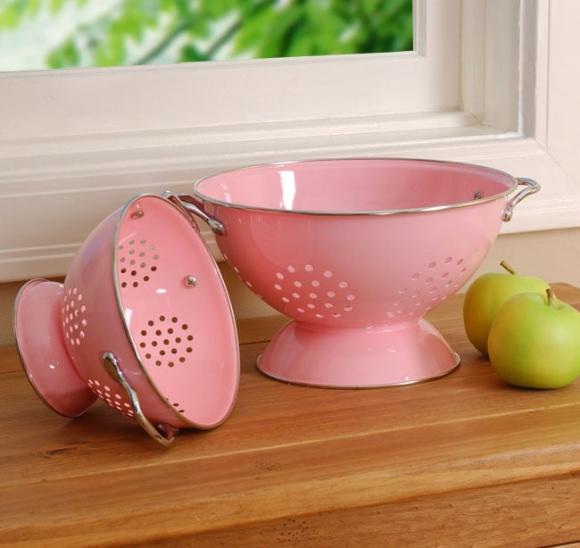 Reston Lloyd Pink Colander Set  