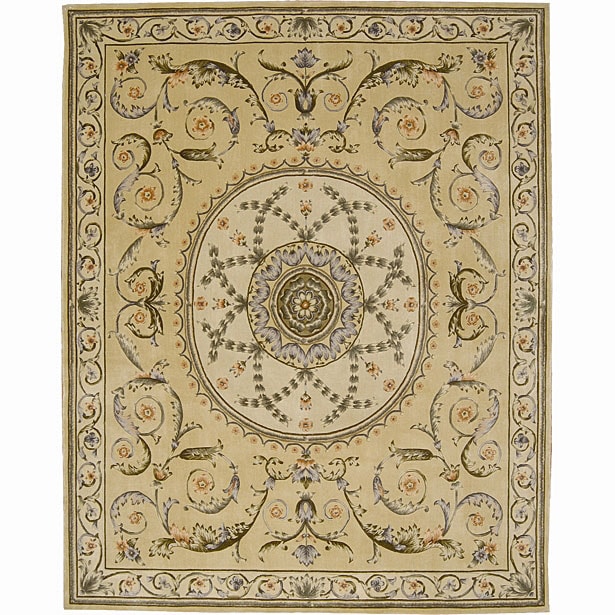 Nourison Bell Rivage Light Gold Rug - 2'3" x 8' Runner