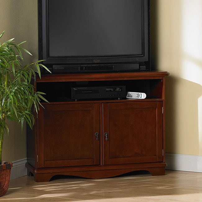Cherry Corner TV/ VCR Stand Free Shipping Today