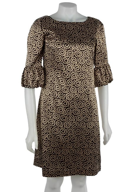 Tahari ASL Retro Charmeuse Printed Dress  