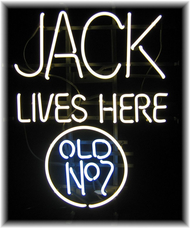 Jack Daniels Jack Lives Here Neon Bar Sign Free Shipping Today 10711014