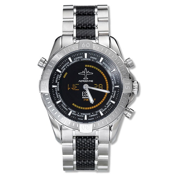 ESQ Aerodyne Mens Stainless Steel Watch  ™ Shopping   Big