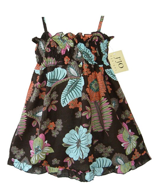 JoJo Designs Smocked Floral Girls Dress  