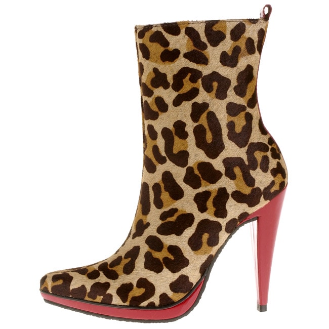 Carlos by Carlos Santana Fuse Leopard Print Booties  