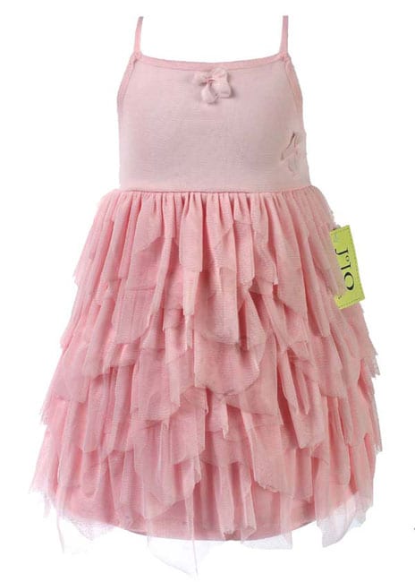 JoJo Designs Pink Layered Infant Girls Party Dress  