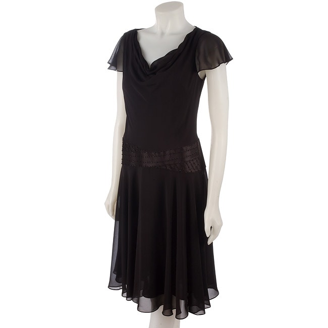 Liz Claiborne Dresses Chiffon Drop Waist Dress - 10719995 - Overstock ...