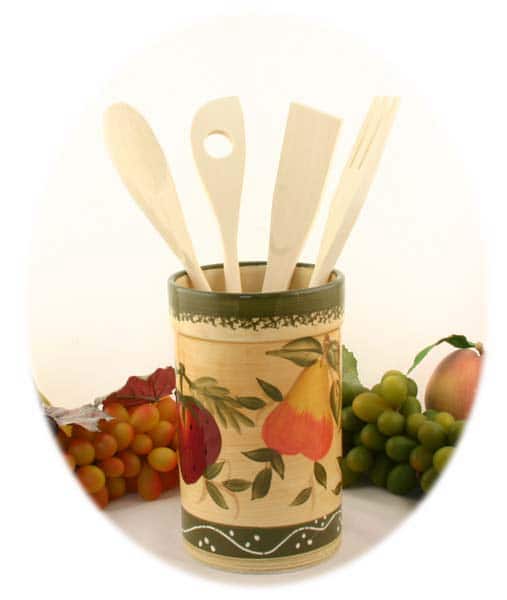 Tuscan Collection Hand-painted Kitchen Tool Set
