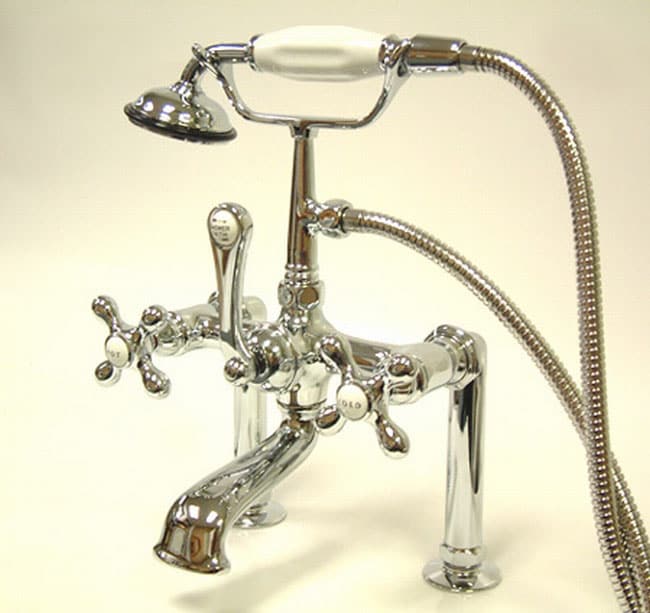 Clawfoot Chrome Tub Faucet  