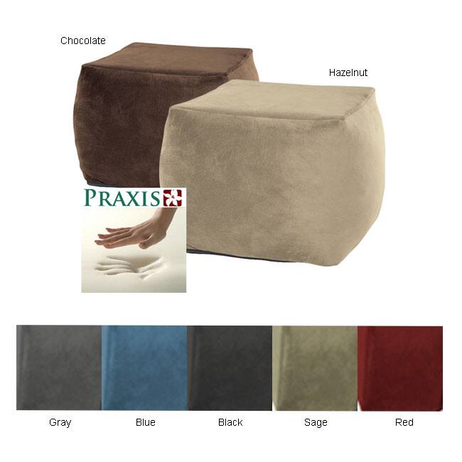 Deluxe Memory Foam Ottoman