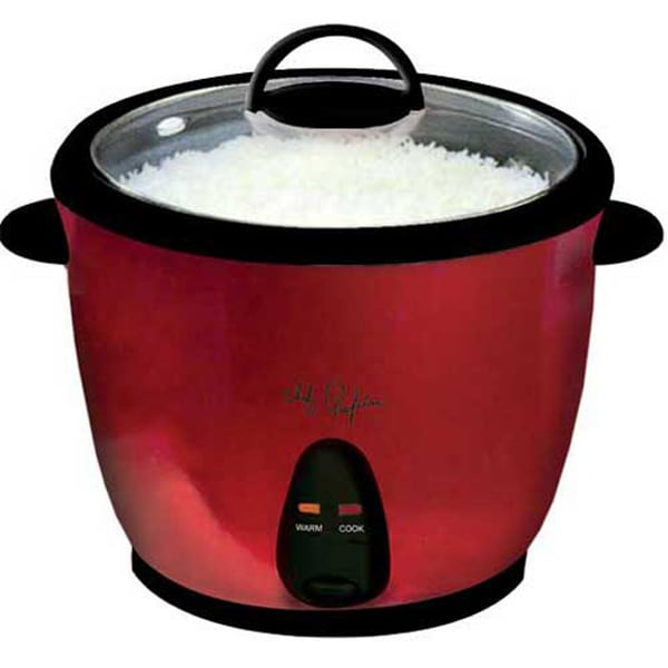 Chef Pepin Metallic Red 10 cup Rice Cooker  