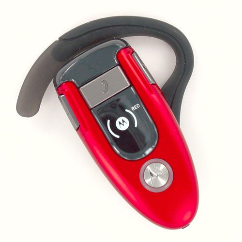 Motorola H500 Red Bluetooth Headset  