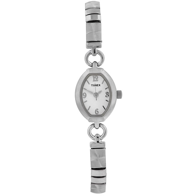 Timex Womens Silvertone Expansion Band Watch