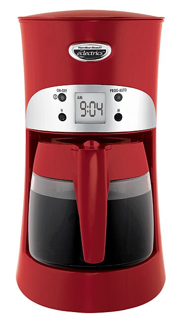 Hamilton Beach Eclectrics Moroccan Red Coffeemaker Hamilton Beach Eclectrics Moroccan Red Coffeemaker