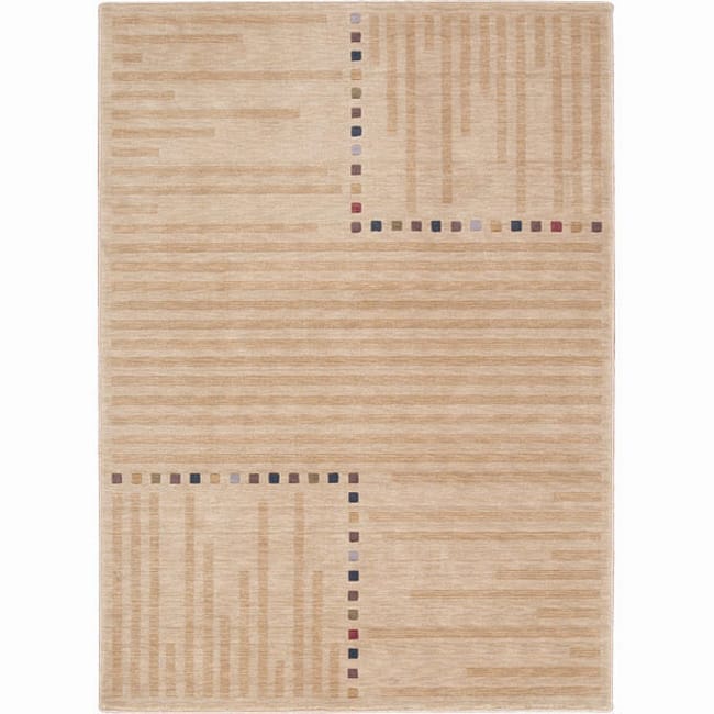 Nourison Ashton House Ribbon Trellis Haze Runner Rug