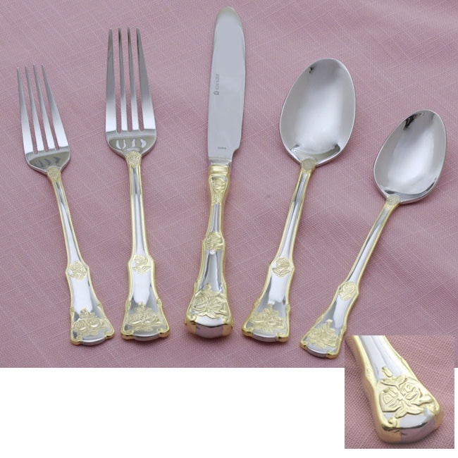 Royal Doulton Old Country Rose Flatware Set  