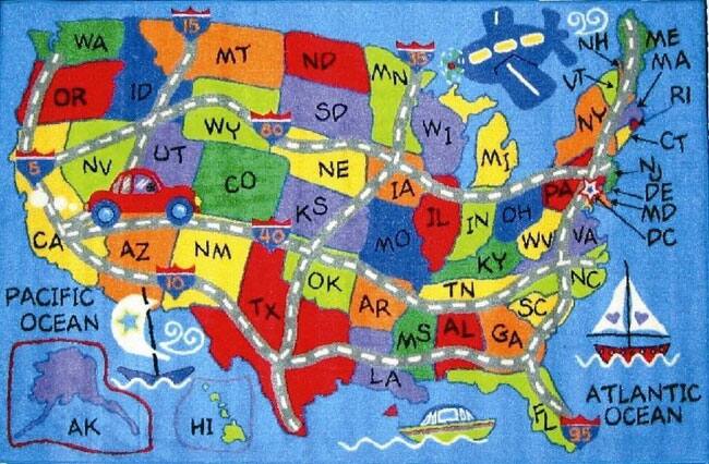 Travel Fun Nylon Rug