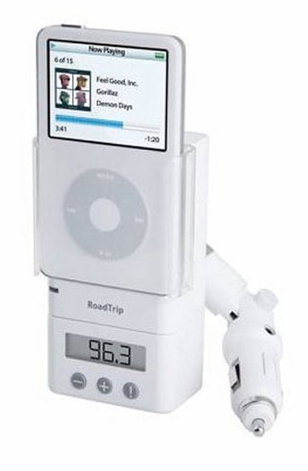 RoadTrip FM Transmitter and iPod Car Charger (Refurbished)   