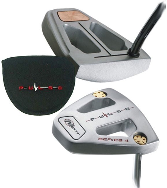 Nextt Golf Pulse #4 Brass Weighted Mallet Putter  