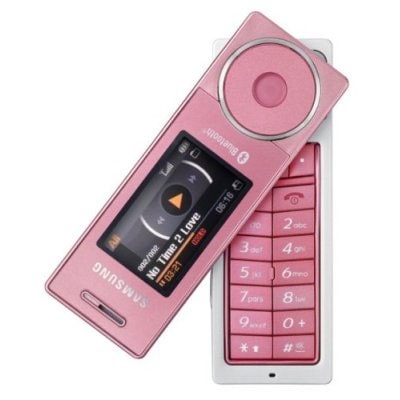 Samsung X830 Pink Tri band Unlocked Cell Phone  