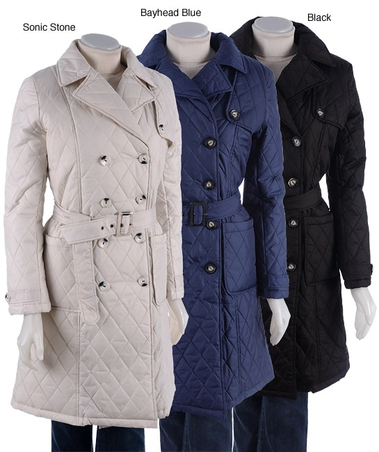 Tommy Hilfiger Quilted Trench Coat  