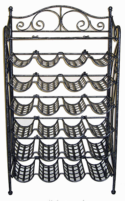 Iron 24 bottle Wine Rack  