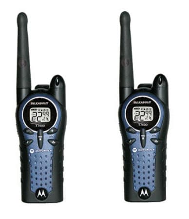 Motorola Talkabout T7400 Two Way Radios (Pair)  