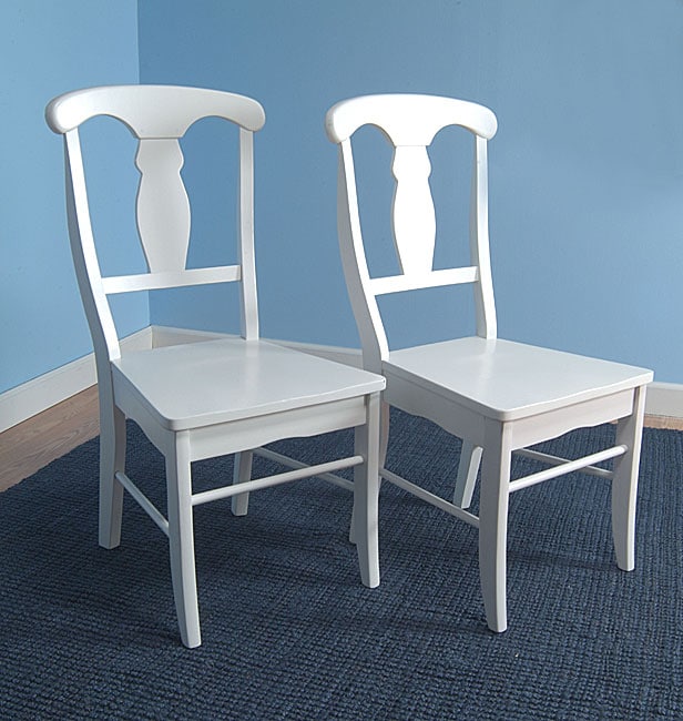 Solid Wood Empire Dining Chairs (Set of 2)  