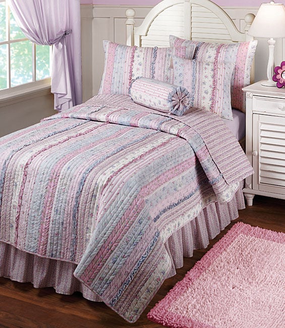 Emma Lavender Quilt Set  