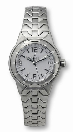 Ebel E Type Steel Womens Quartz Watch  