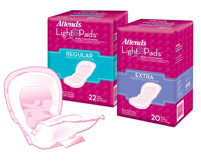 Attends Light Extra Protection Bladder Control Pad (Case of 180 