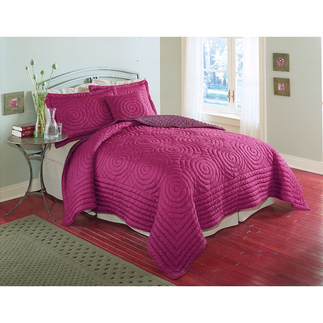 Tranquility Purple Quilt (Twin)  