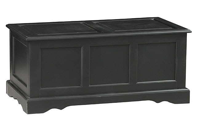 Camden Antique Black Blanket Chest  