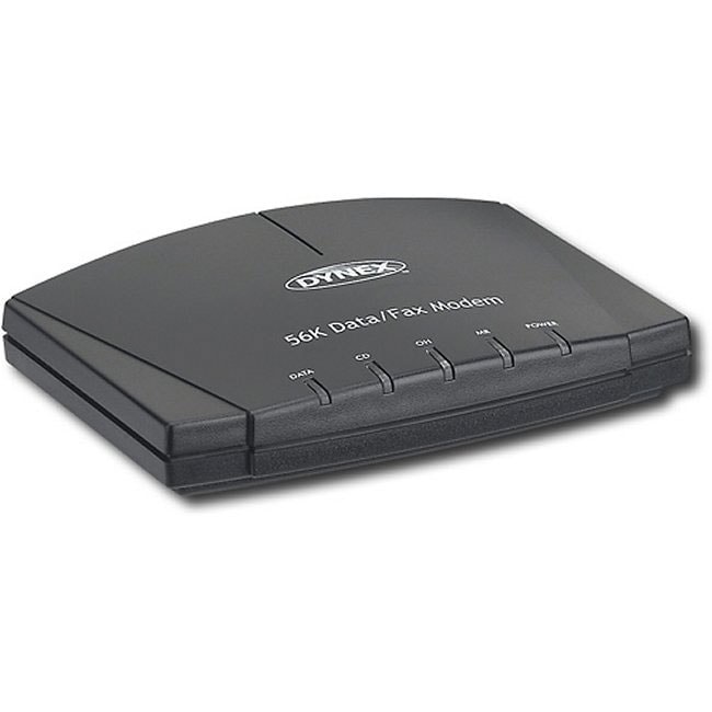 Dynex V.92 USB External Data/ Fax Modem  