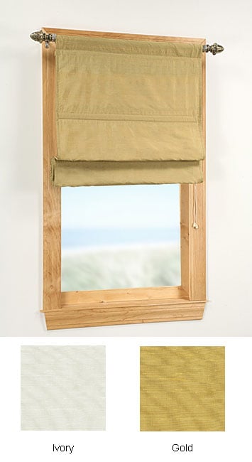 Silk Soft Roman Window Shade (30 x 64)