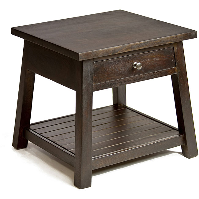 Shop Rosewood End Table (India) Free Shipping Today