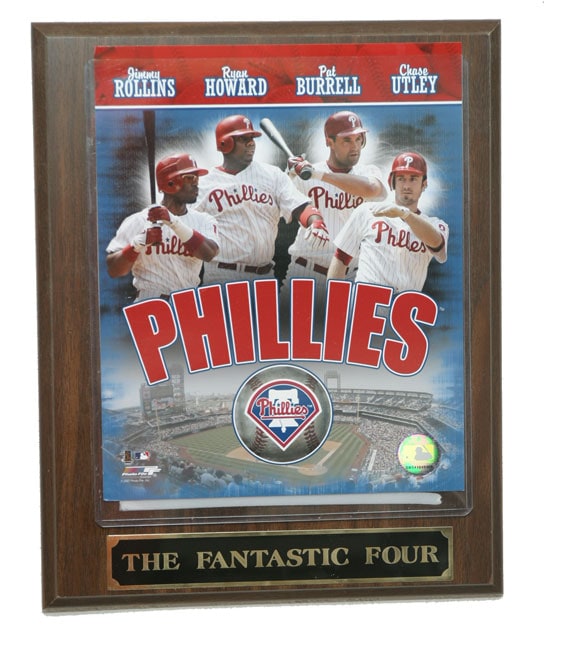 Fantastic Four Philadelphia Phillies Plaque  