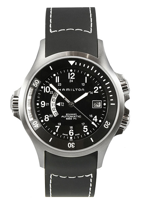 Hamilton Khaki Navy GMT Mens Automatic Watch  