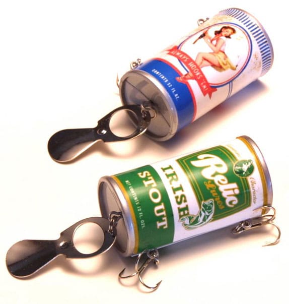 Beer Can Fishing Lures 2 pack  