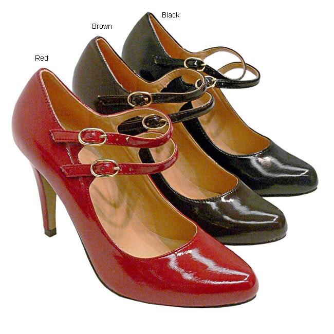 jeffrey campbell double strap mary jane platform pump