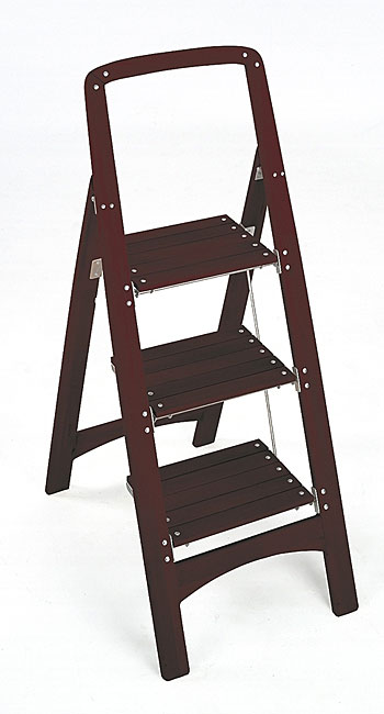 Wooden Three step Stepstool  