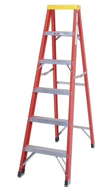 Type 1AA Fiberglass 6 foot Step Ladder  