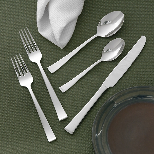 Julienne Stainless Steel Flatware Set (45 piece) on PopScreen