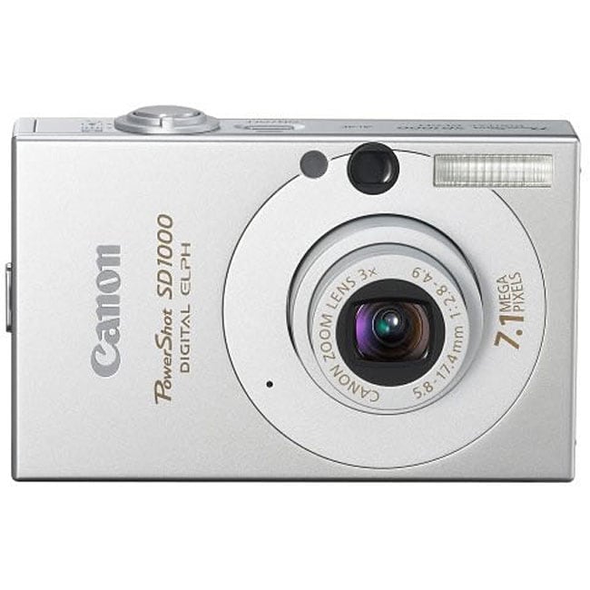 Canon PowerShot SD1000 7.1MP Digital Camera (Refurbished)   