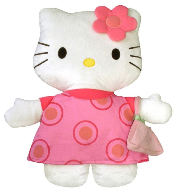 Hello Kitty Mod Shopper Doll Pillow  