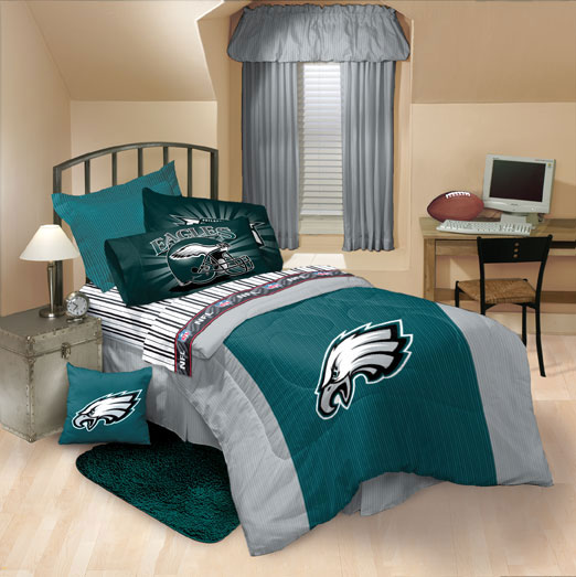Philadelphia Eagles Comforter and Sheet Set - Free 